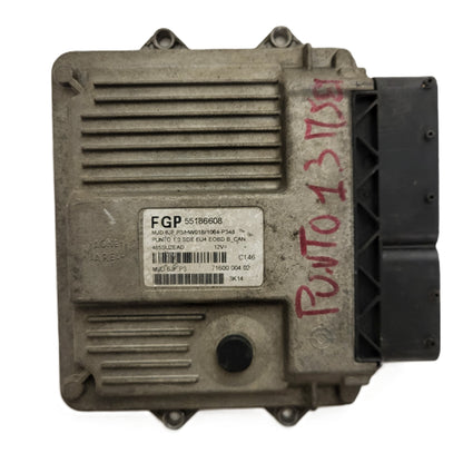 Fiat Punto 1.3 ECU / 55186608 / MJD 6JF.P3 / HW01B / MAGNETI MARELLI