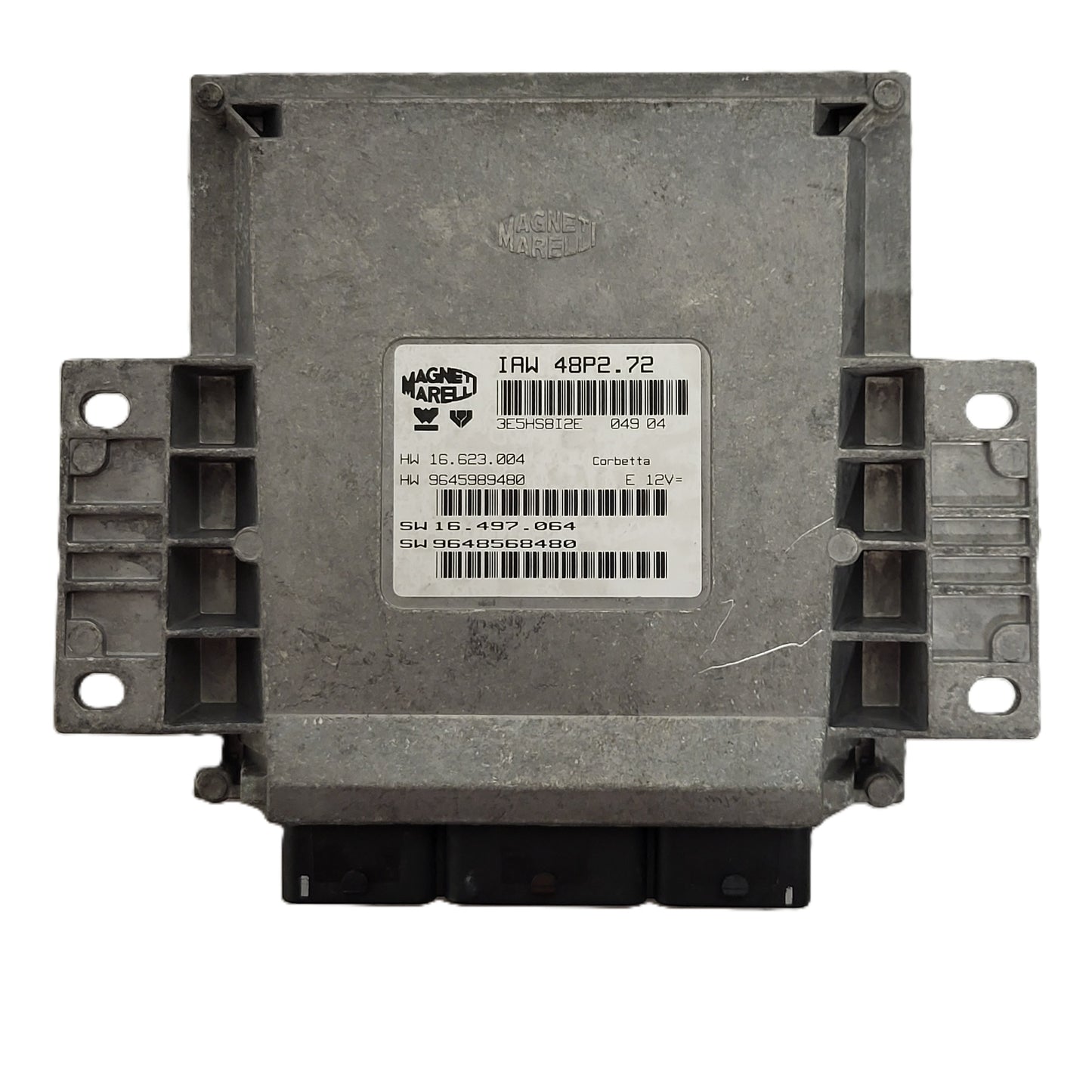 PEUGEOT CITROEN ECU / IAW 48P2.72 / SW 9648568480 / HW 9645989480