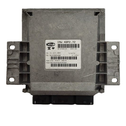 PEUGEOT CITROEN ECU / IAW 48P2.72 / SW 9648568480 / HW 9645989480