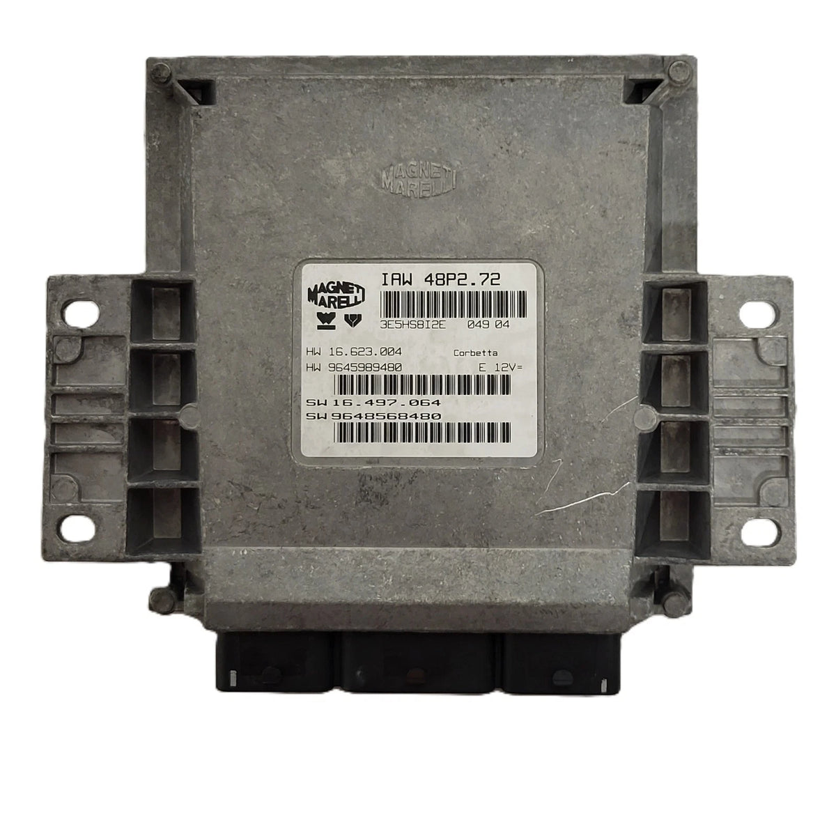 PEUGEOT CITROEN ECU / IAW 48P2.72 / SW 9648568480 / HW 9645989480 - C89-22 - 1