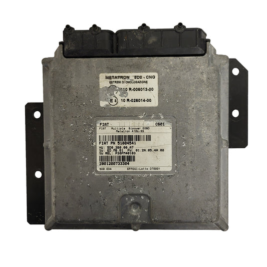 FIAT MULTIPLA ECU BIPOWER / 51804541 / C601 / 4100133 / METATRON