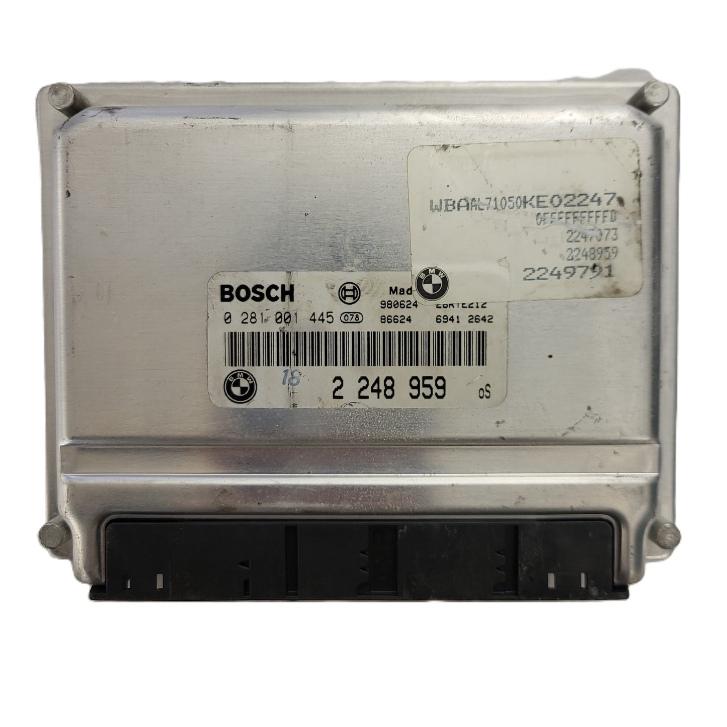 BMW E46 ECU / 0281001445 / 2248959 / 2249791 / BOSCH
