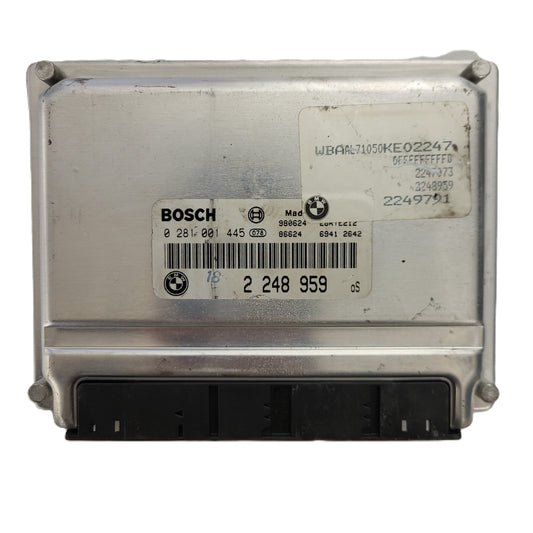 BMW E46 ECU / 0281001445 / 2248959 / 2249791 / BOSCH