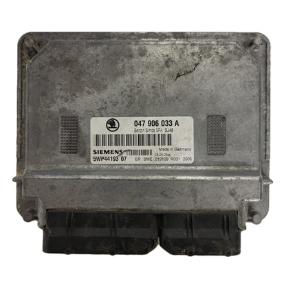 ŠKODA FABIA 1.4 ECU / 047906033A / 5WP44193 07 / SIMOS 3PA / SIEMENS