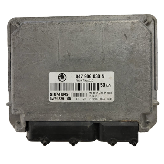 ŠKODA FELICIA ECU / 047906030N / 5WP4329 05 / SIMOS 23D / SIEMENS