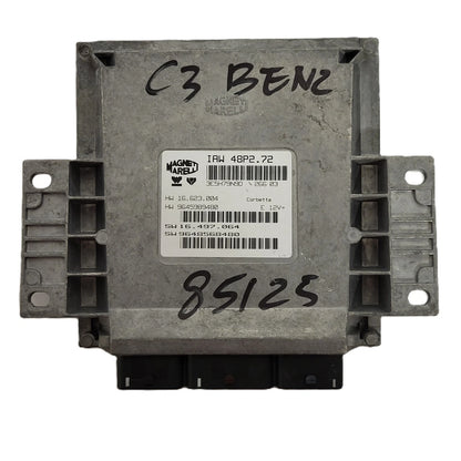 PEUGEOT CITROEN ECU / IAW 48P2.72 / SW 9648568480 / HW 9645989480 - C90-21 - 1