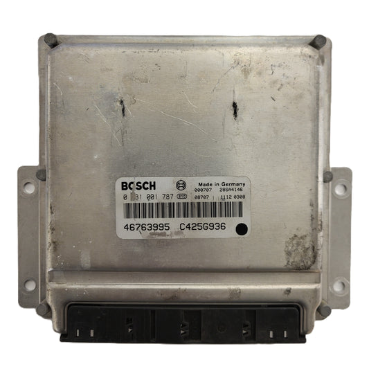 ALFA ROMEO 166 ECU / 0281001787 / 46763995 / C425G936 / BOSCH