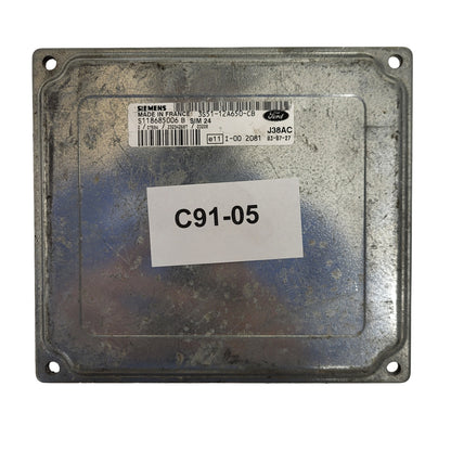 FORD FIESTA ECU / 3S51-12A650-CB / S118685006B / SIM24 / SIEMENS