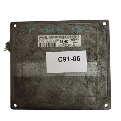 FORD FIESTA ECU / 4S61-12A650-SC / S120977015E / SIM210 / 6BHC / SIEMENS