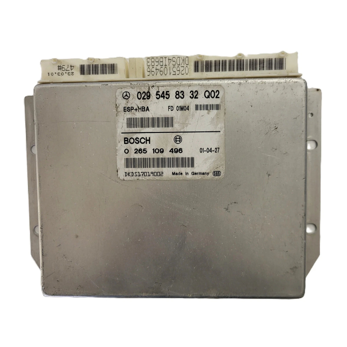 Mercedes a class ecu / 0295458332 / 0265109496 / bosch - C91-08 - 1