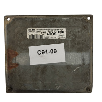 FORD FIESTA ECU / 2S6A-12A650-SE / S118107002 / S118107002H / 4ROS / SIM22 / SIEMENS