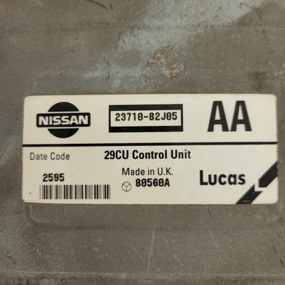 NISSAN PRIMERA ECU / 23710-82J05 / 80560A / AA / LUCAS