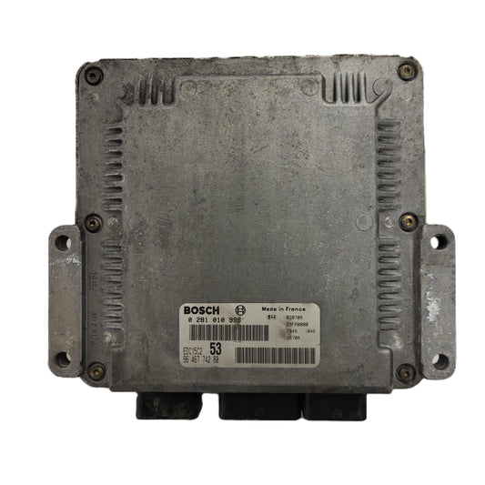 PEUGEOT CITROEN ECU / 0281010996 / EDC15C2 / 9646774280 / BOSCH