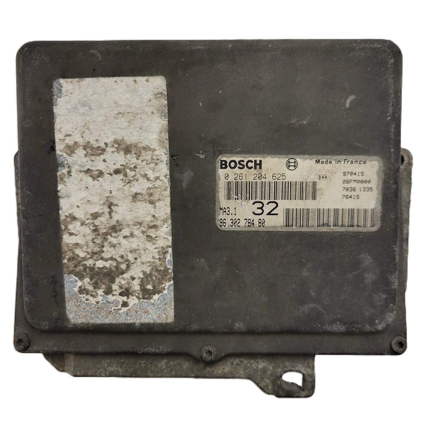 PEUGEOT CITROEN 106 SAXO ECU / 0261204625 / 9630278480 / MA3.1 / BOSCH