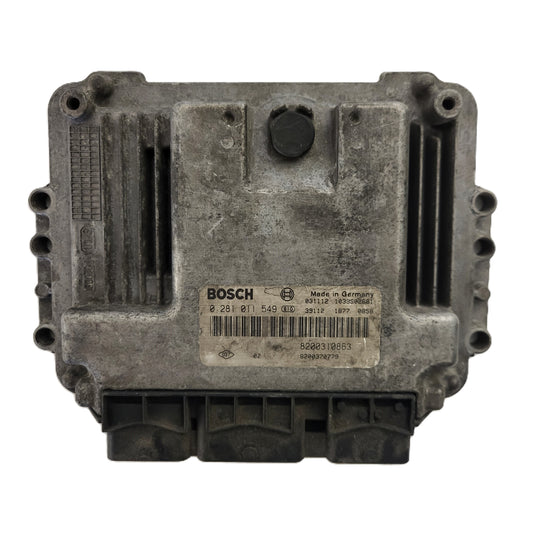 Renault ECU / 0281011549 / 8200310863 / 8200370779 / BOSCH