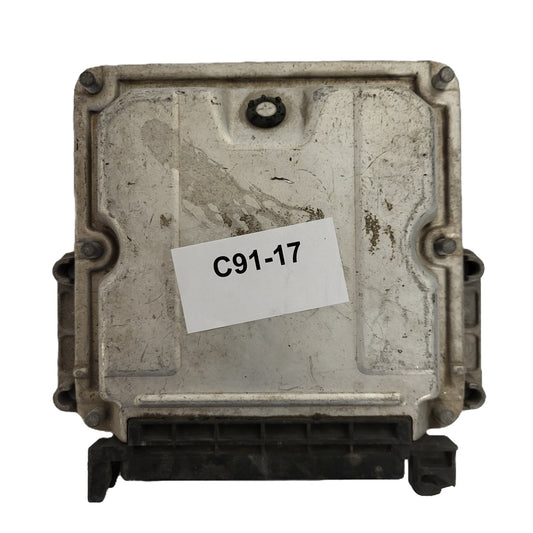 PEUGEOT 206 HDI ECU / 0281010500 / 9641606980 / EDC15C2 / BOSCH