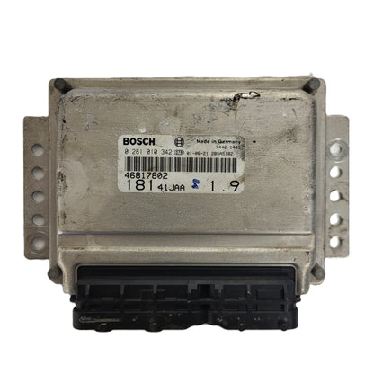 FIAT MAREA TIPO 1.9 JTD ECU / 0281010342 / 46817802 / BOSCH
