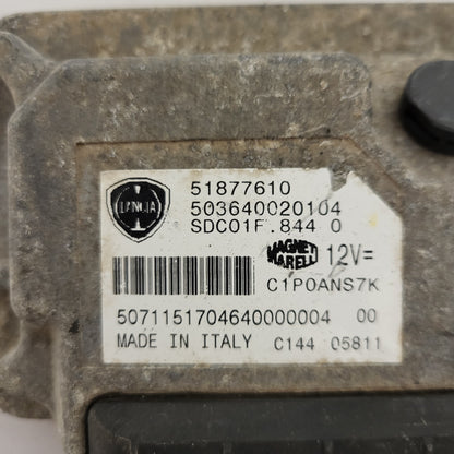 LANCIA DELTA ECU / 51877610 / SDCO1F.844 / C144 / MAGNETI MARELLI