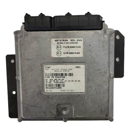 FIAT MULTIPLA BIPOWER ECU / 51815708 / 4100135 / C601 / METATRON
