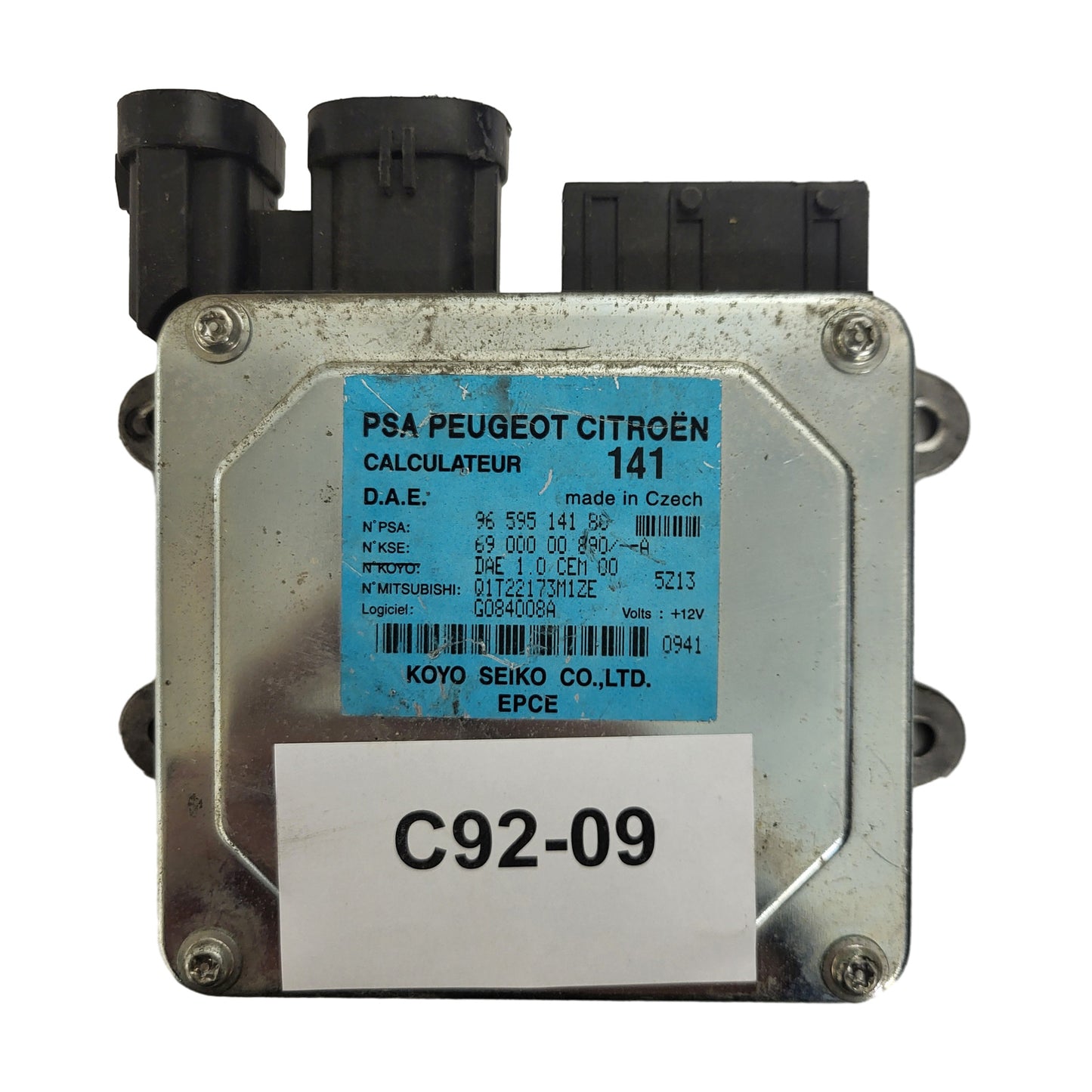 CITROEN C3 POWER STEERING MODULE ECU / 9659514180 / G084008A / KOYO