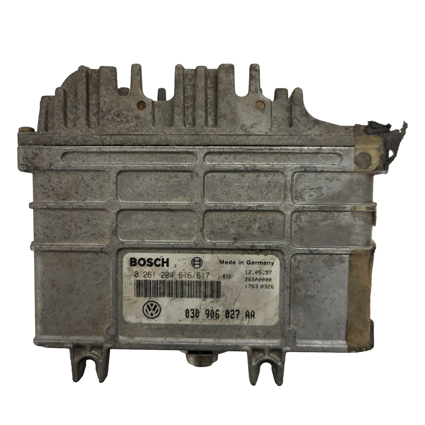 VOLKSWAGEN POLO ECU / 030906027AA / 0261204616/617 / BOSCH