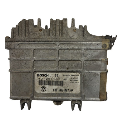 VOLKSWAGEN POLO ECU / 030906027AA / 0261204616/617 / BOSCH