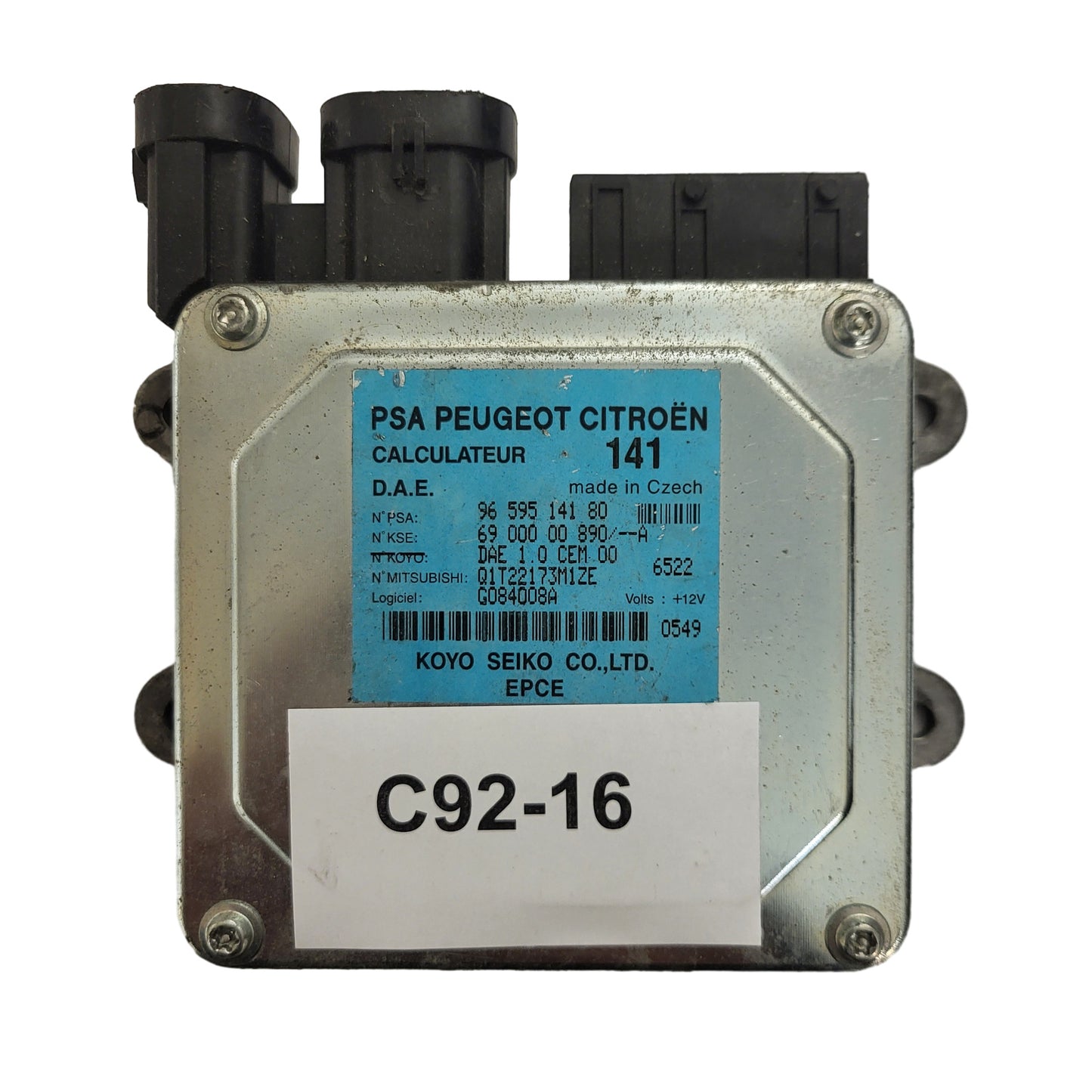 CITROEN C3 POWER STEERING MODULE ECU / 9659514180 / G084008A / KOYO