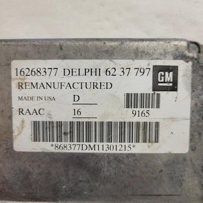 Opel ECU / 16268377 / 6237797 / GM
