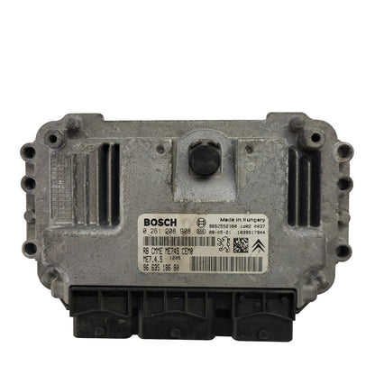 CITROEN PEUGEOT ECU / 0261208908 / ME7.4.5 / 9663518680 / 9652552380 / ME745 / BOSCH