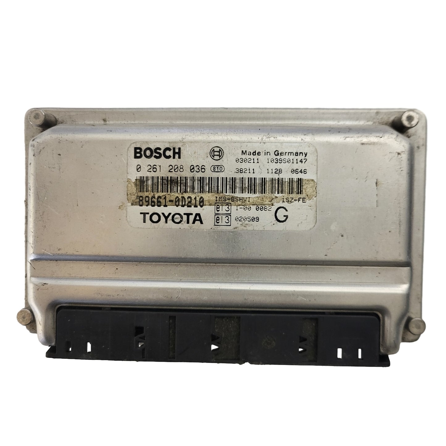 TOYOTA YARIS ECU / 0261208036 / 89661-0D210 / BOSCH