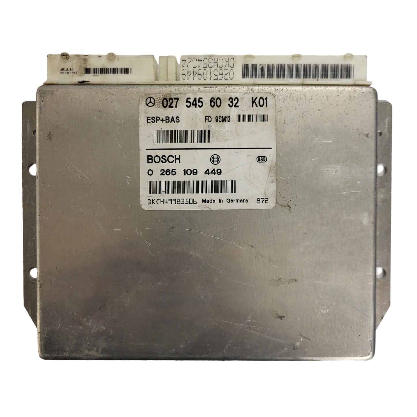 Mercedes a class ecu / 0265109449 / 0275456032 / BOSCH