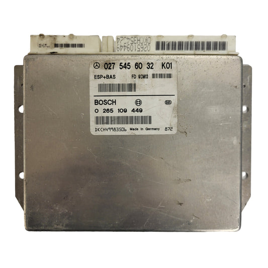 Mercedes a class ecu / 0265109449 / 0275456032 / BOSCH