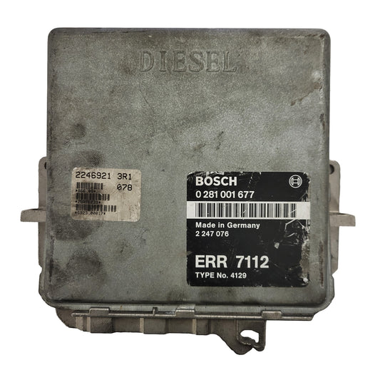 RANGE ROVER ECU / 0281001677 / 2247076 / ERR7112 / 4129 / BOSCH