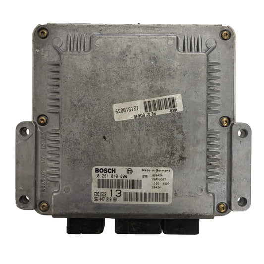 CITREON C5 ECU / 0281010808 / 9644721080 / EDC15C2 / BOSCH