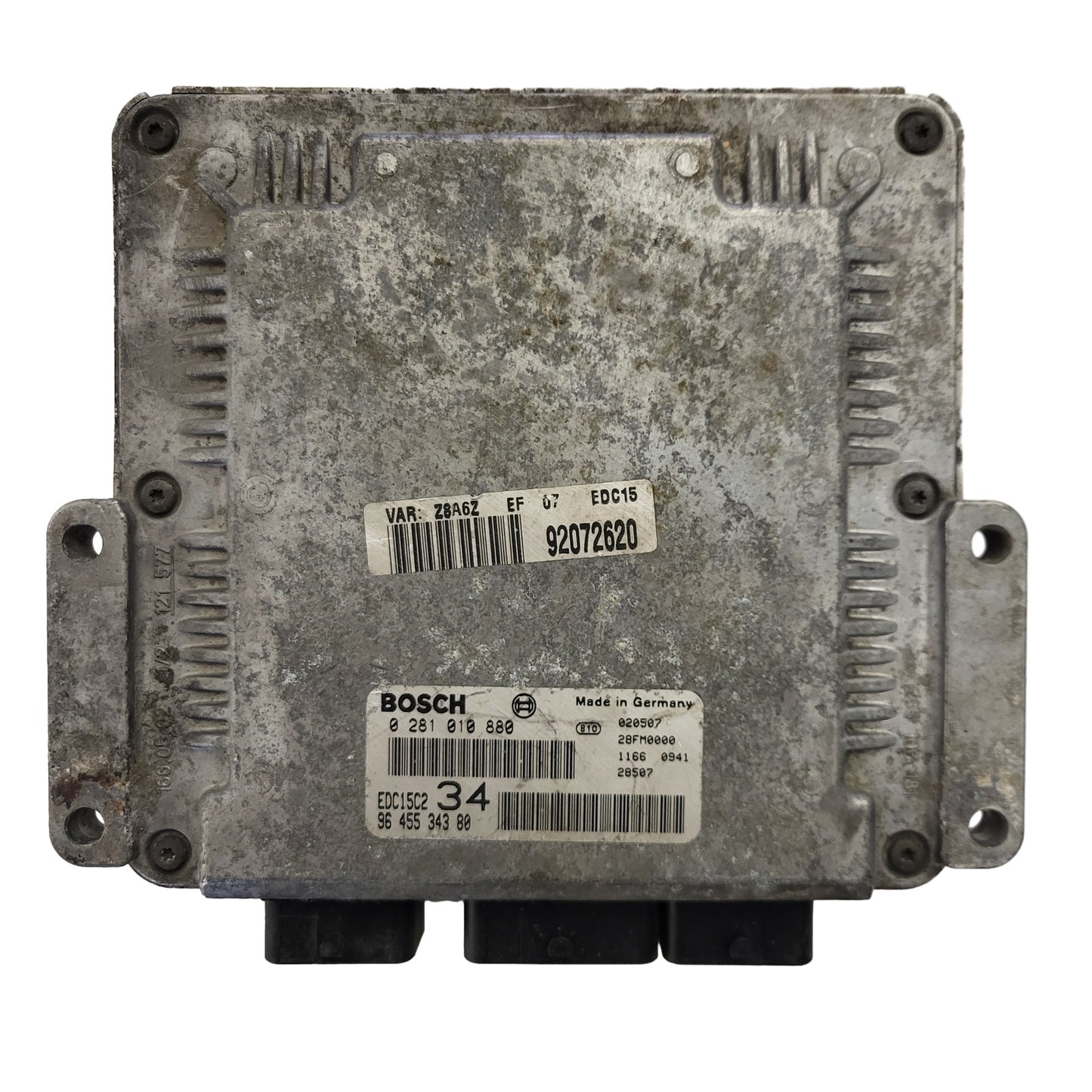 PEUGEOT 307 ECU / 0281010880 / EDC15C2 / 9645534380 / BOSCH