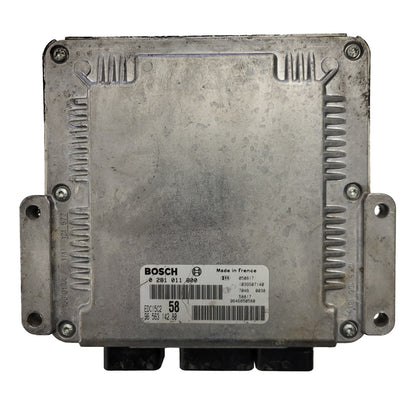 FIAT ULYSSE 807 ECU / 0281011800 / EDC15C2 / 9656314280 / BOSCH