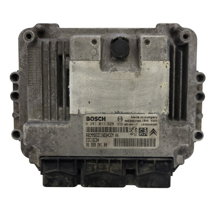 PEUGEOT 206 ECU / 0281011628 / EDC16C34 / 9655924180 / BOSCH