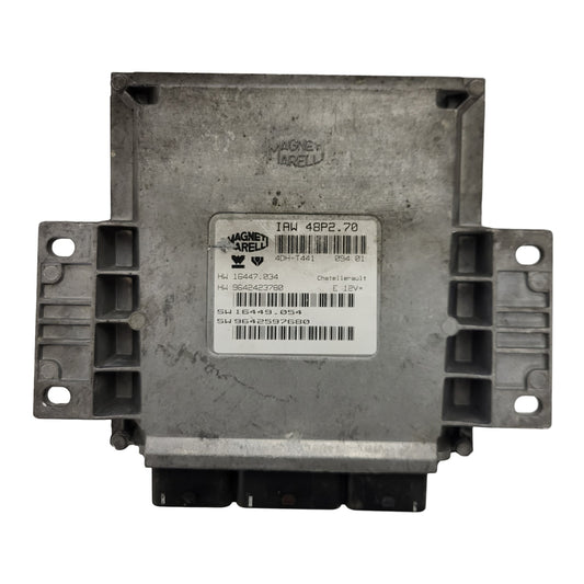 PEUGEOT 206 ECU / IAW 48P2.70 / 9642597680 / 9642423780 / MAGNETI MARELLI