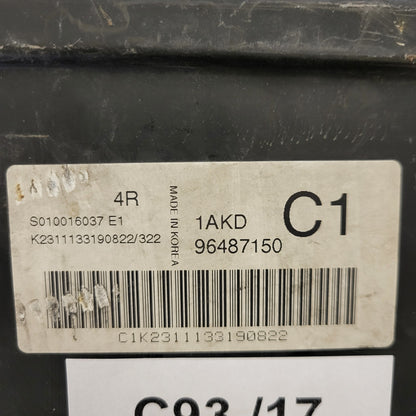 DAEWOO ECU / 96487150 / 1AKD / S010016037 / E1 / 4R