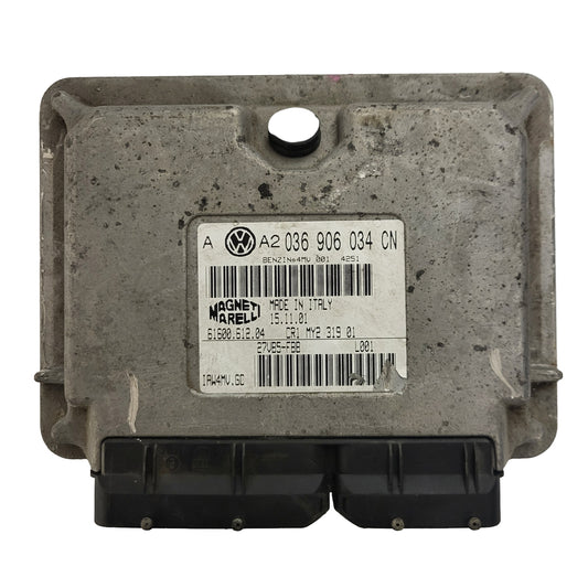 VW GOLF ECU / 036906034CN / IAW4MV.GC / 61600.612.04 / MAGNETI MARELLI
