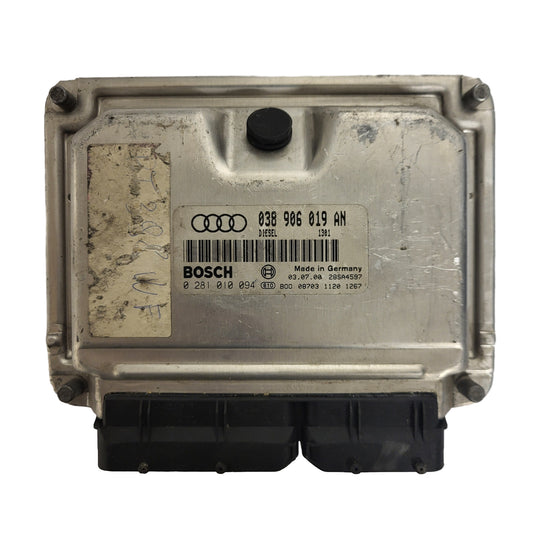 AUDI A4 ECU / 038906019AN / 0281010094 / EDC15P+ / BOSCH