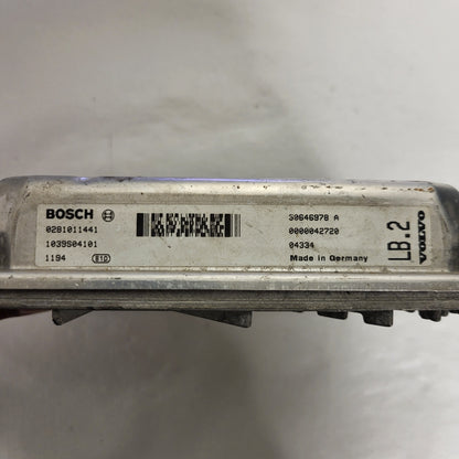 VOLVO V70 ECU / 0281011441 / 30646978A / 1039S04101 / BOSCH