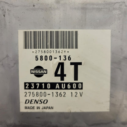 NISSAN PRIMERA ECU / 275800-1362 / 23710AU600 / 580-136 / DENSO