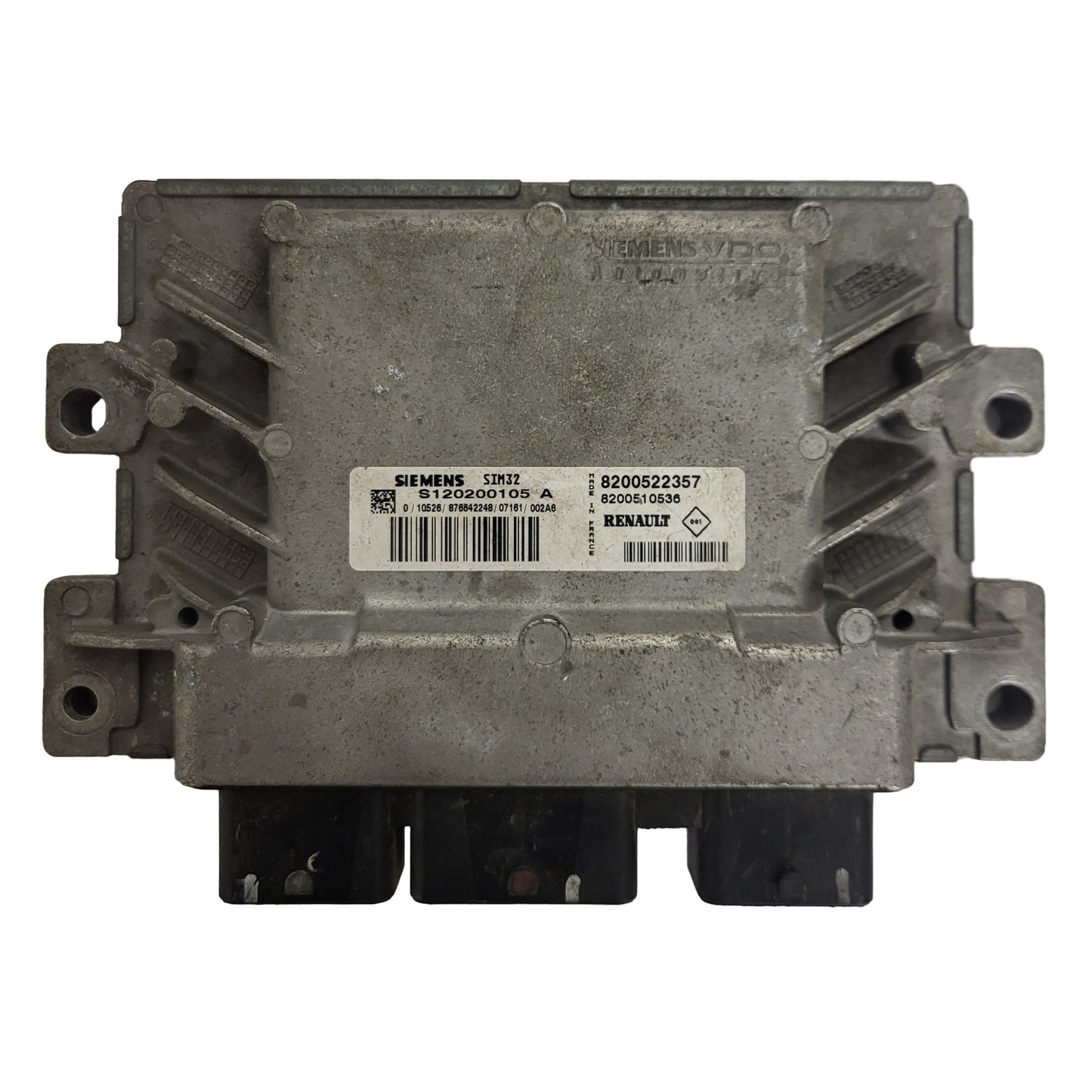 Renault Clio 3 ECU / S120200105A / 8200522357 / 8200510536 / SIM32 / S120200105