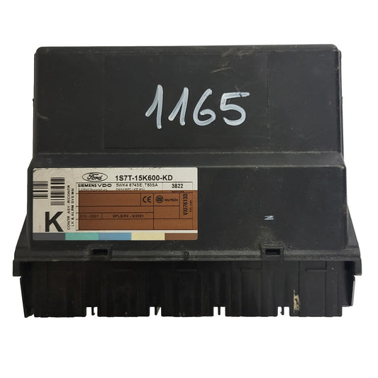 FORD MONDEO COMFORT MODULE ECU / 1S7T-15K600-KD / 5WK4 8743E T83SA / SIEMENS