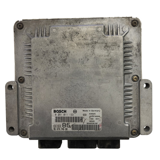 Peugeot Citroen 2.2 HDI ECU / 0281011133 / 9647474680 / EDC15C2 / BOSCH