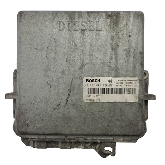 LAND ROVER FREELANDER ECU / 0281001420 / TYPE 4125 / MSB101070 / BOSCH