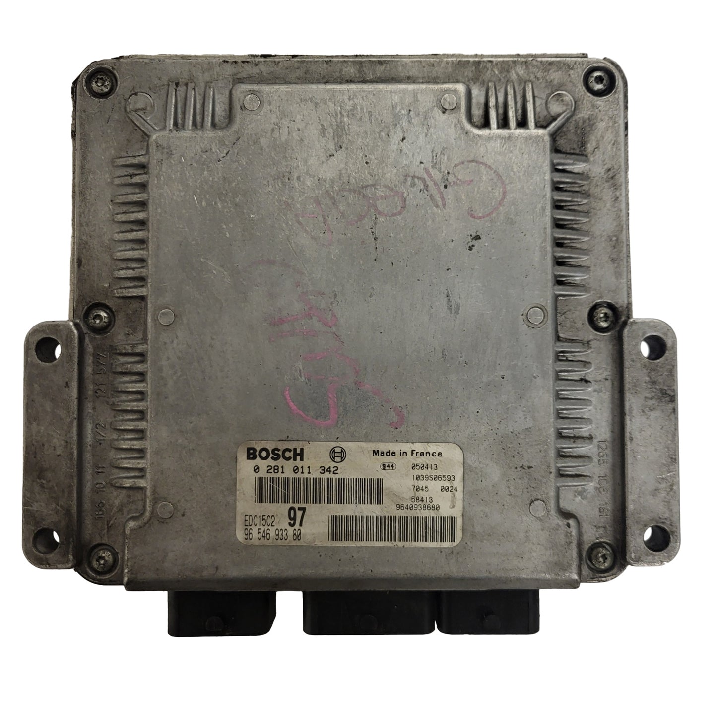 CITROEN JUMPY SCUDO EXPERT ECU / 0281011342 / 9654693380 / EDC15C2 / BOSCH