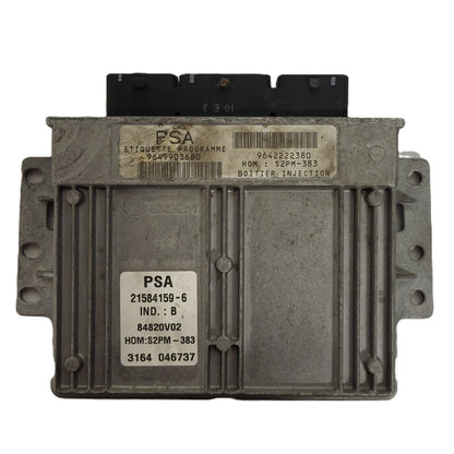 PEUGEOT CITROEN ECU / 21584159-6 / 9649903680 / 9642222380 / S2PM-383 / SAGEM