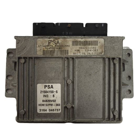 PEUGEOT CITROEN ECU / 21584159-6 / 9649903680 / 9642222380 / S2PM-383 / SAGEM